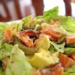 Salmon Avocado & Asparagus Salad